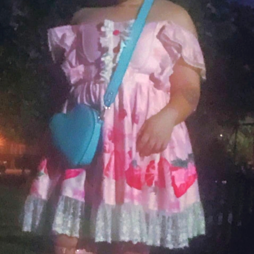 PINK STRAWBERRY LOLITA DRESS XXL